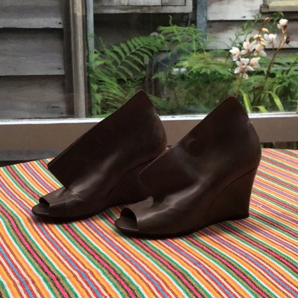 Maison Martin Margiella wedge peep toe bootie - Picture 2 of 4